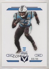 2019 Panini Chronicles Vertex Blue 8/99 Brian Burns #V-14 1u6