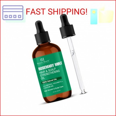 Botanic Hearth 100% Pure Rosemary Mint Oil For Hair Growth & Hair Treatment Oils