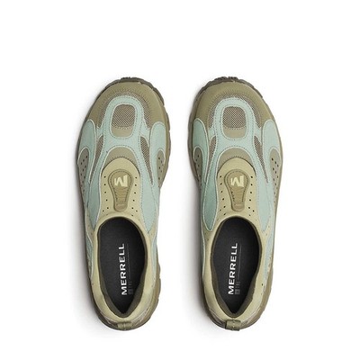 Merrell Men's Moc Speed Streak EVO SE Suede Leather Slip-On Drab