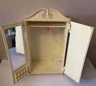 Vintage 60’s Barbie Cream Susy Goose Armoire Toy Closet Wardrobe