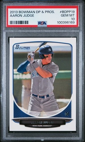Aaron Judge 2013 Bowman Draft Picks and Prospects BDPP19 PSA 10 New York Yankees
