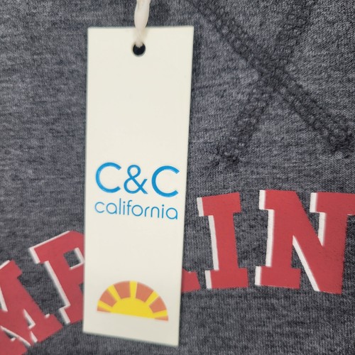 C&C California Womens Sz L Pullover Sweatshirt Pumpkin Spice Everything Fall NEW - Picture 4 of 6