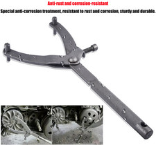 Spanner Wrench Adjustable Motorcycle Fly Wheel Fan Clutch Hub Rotor Sprockets x1