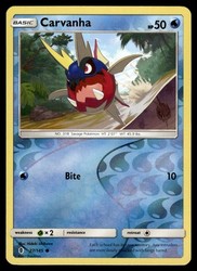 Carvanha 27/145 Guardians Rising Reverse Holo