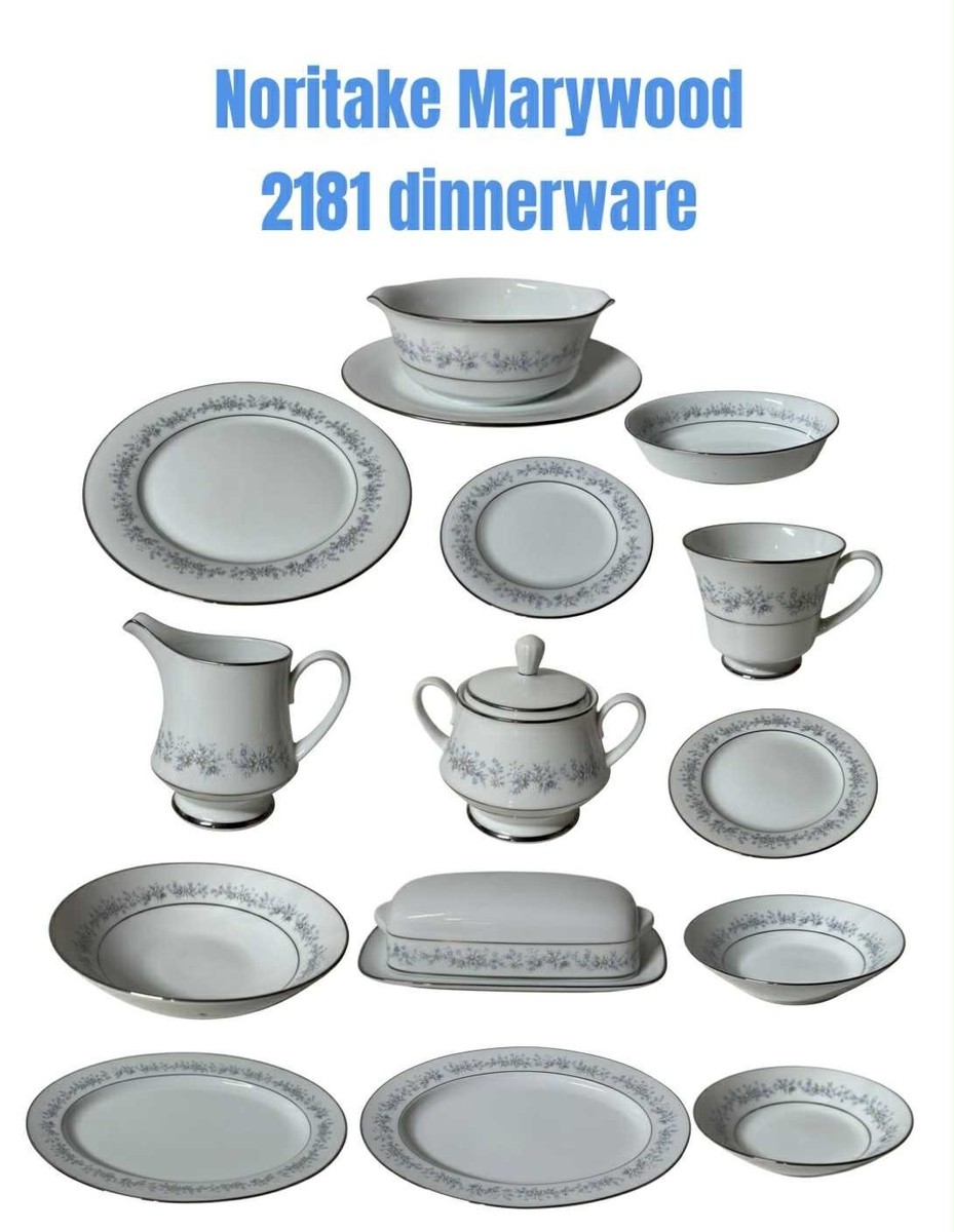 Noritake Marywood 2181 Pattern Contemporary Fine China Japan 1971