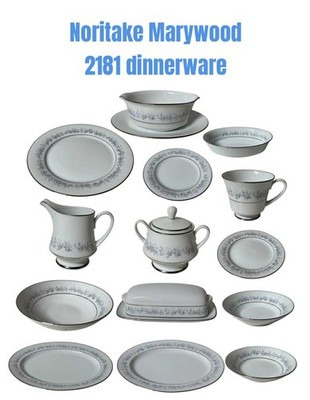 Noritake Marywood 2181 Pattern Contemporary Fine China Japan 1971