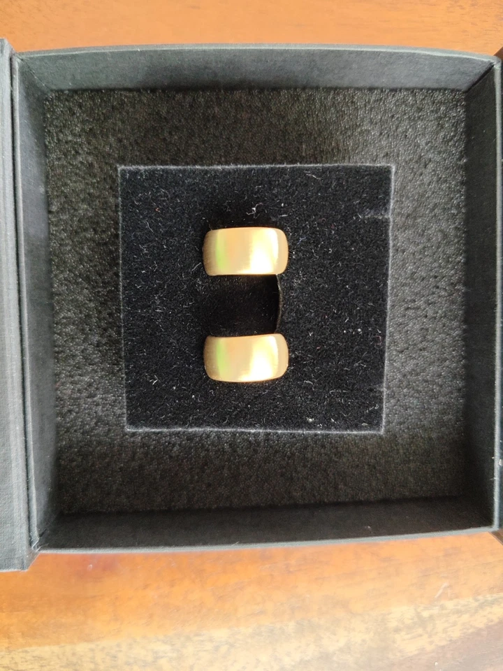 Creolen 750 / 18 K Gelbgold Ohrringe massiv neu Goldschmiedearbeit - Bild 3 von 4