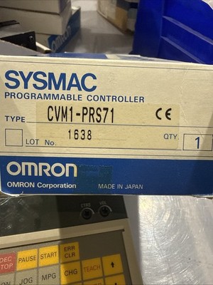 NOB* Omron CVM1-PRS71-V1 CVM1-PRO01 Programming Console Control Unit Module PLC