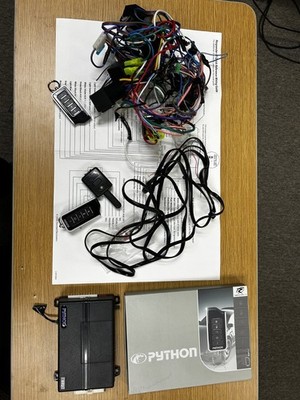 Python 872 Car Alarm Brain Module Main Unit FOR PARTS / NOT WORKING