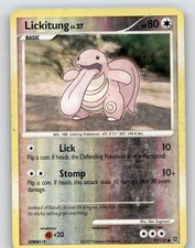 Lickitung 91/132 Common Secret Wonders Pokemon Reverse Holo Heavily Played on eBay