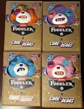 Fuggler x Care Bears Complete Set Of All 4 BRAND NEW IN HAND HTF