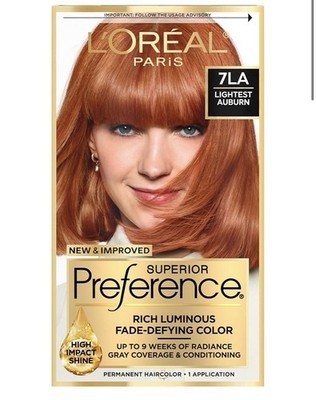 3X L'Oreal Paris Superior Preference Luminous Fade-Defying Color 7LA