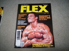 *vtg Joe Weider's FLEX 5/1983 Mr. Olympia TOM PLATZ Makkawy ARNOLD Ferrigno IFBB