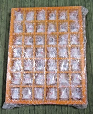 Vintage Presidential Thimble Collection in Display Case ~ 42 Thimbles ~ NOS!