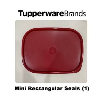2 pcs  Tupperware Modular Mates Mini Rectangular Seal Lid  Random Colour  # 1793
