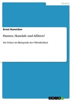 Ernst Hunsicker | Pannen, Skandale Und AffäRen? | Taschenbuch | Deutsch (2014)