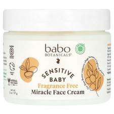 Babo Botanicals Sensitive Baby All Natural Healing Ointment Fragrance Free 4 oz