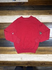 CAT JACK BOYS SIZE 8-10 RED SWEATER