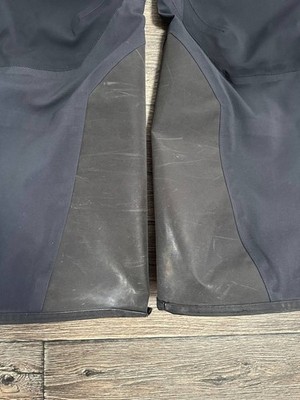 HAGLOFS COULOIR II BLACK HIKING SKI PANTS MEN TROUSERS GORETEX