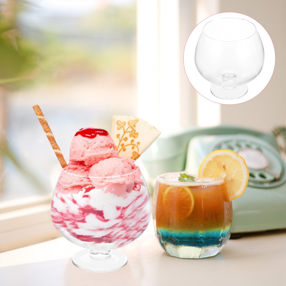 Eisbecher großer Eisschüssel zarte Dessertbecher für das Restaurant KTV