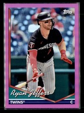 2024 Topps Archives #229 Ryan Jeffers Pink Foilboard