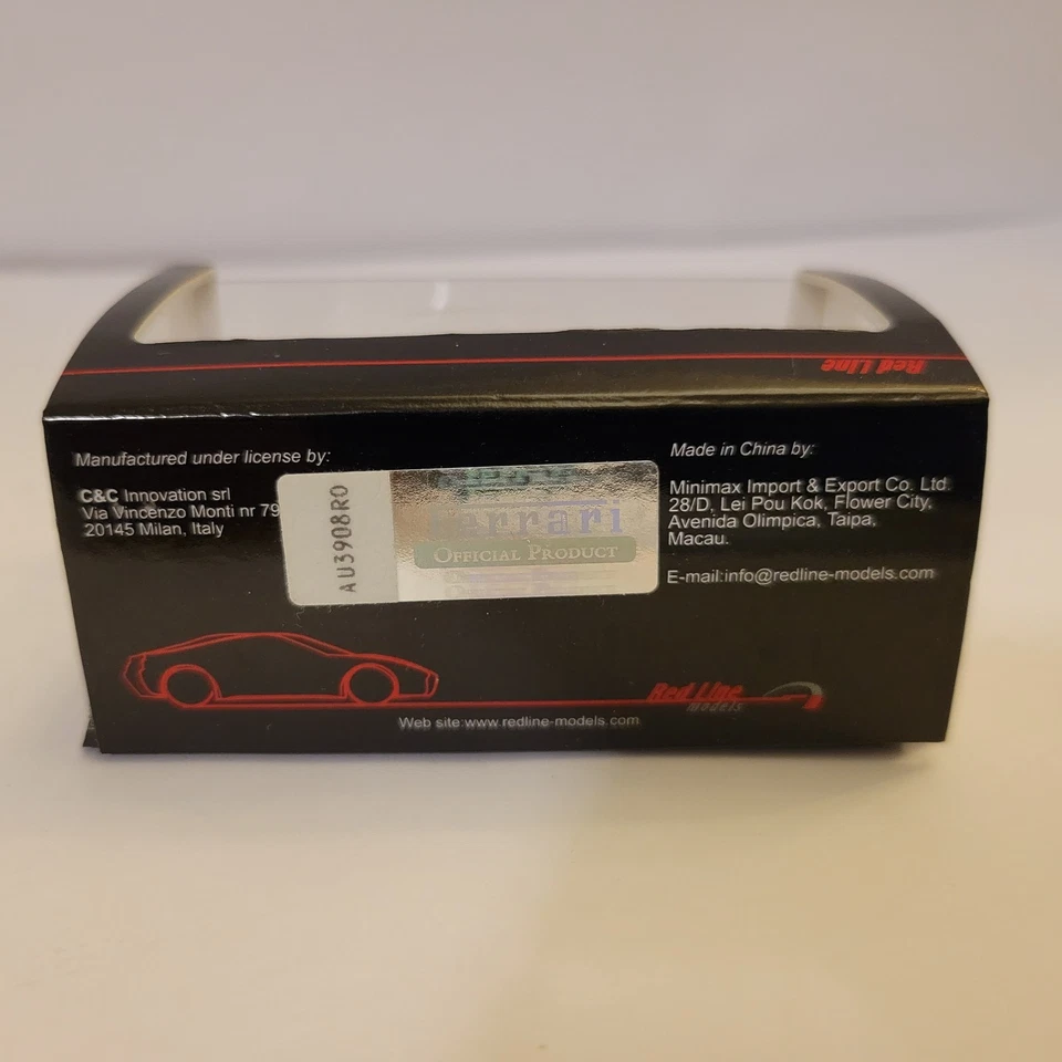 Coche modelo REDLINE 1/87 FERRARI SUPERAMERICA SPIDER 2005 plateado. *leer Foto 2 de 4