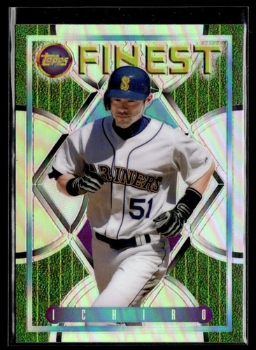 2022 Topps Finest Refractor Seattle Mariners