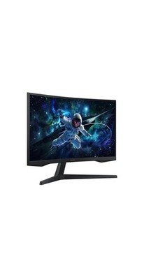 SAMSUNG 27-INCH ODYSSEY G55C SERIES QHD CURVED MONITOR LS27CG552ENXZA - BLACK
