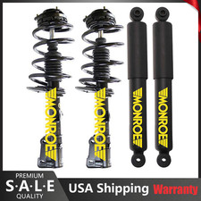 Monroe Set Of 2 Front Struts 2 Rear Shocks For 2010 Chrysler Town Country Monroe Set Of 2 Front Struts 2 Rear Shocks For 2010 Chrysler Town Country