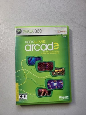 Xbox Live Arcade Compilation Disc (Microsoft Xbox 360, No Manual) Free Shipping