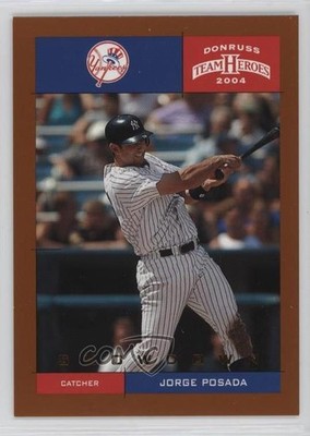 2004 Donruss Team Heroes Showdown Bronze 133/150 Jorge Posada #289 0m0