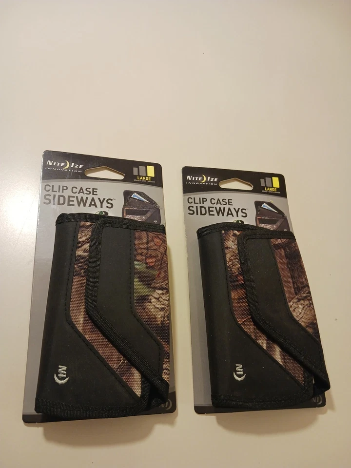 Лот из 2 Nite Ize зажим чехол боковые большой Mossy Oak камуфляж телефона кобура новый - Изображение 4 из 4