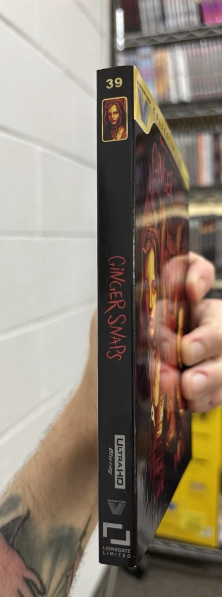 BRAND NEW Gingersnaps Vestron Video With Slipcover (4K Blu Ray + Blu Ray)