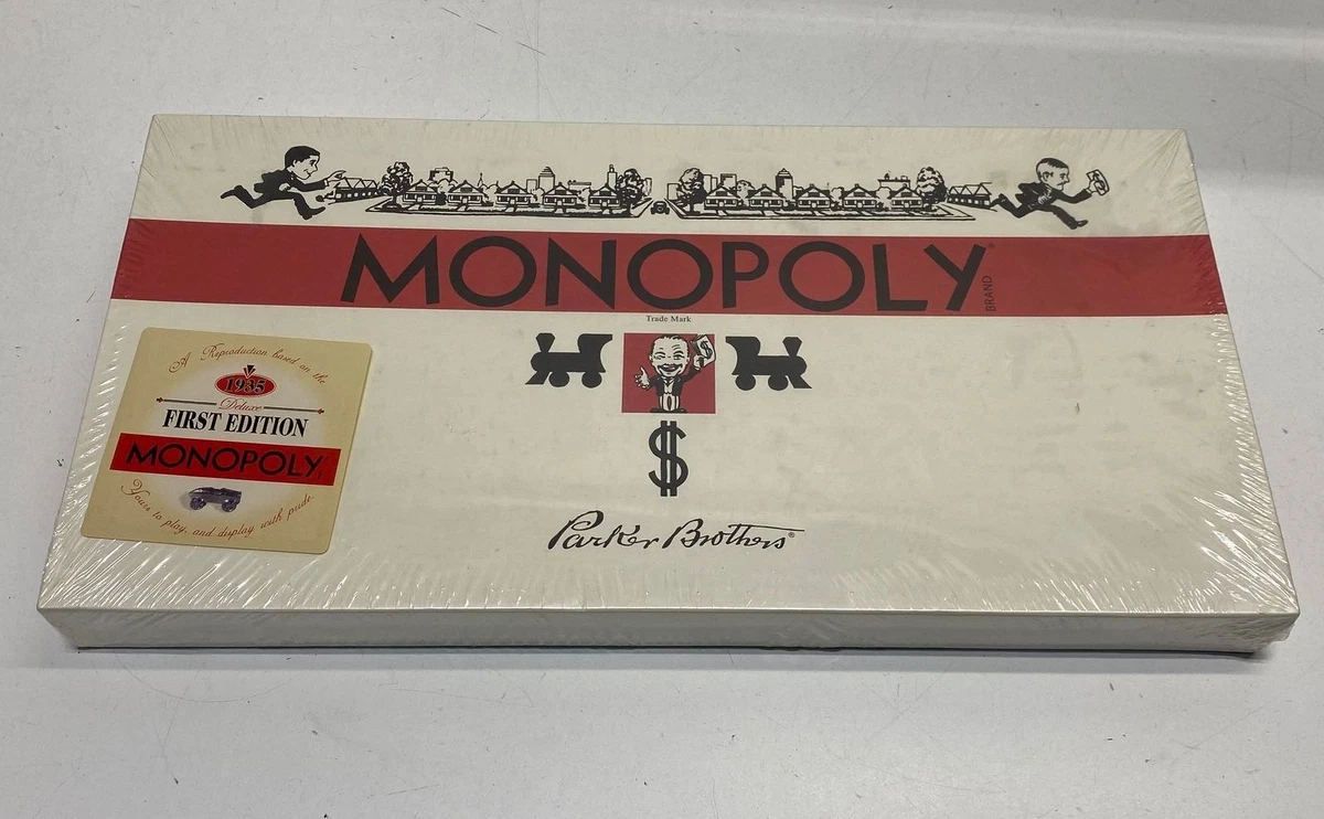 Monopoly 8-11 Years 1935 Year Vintage Manufacture Board