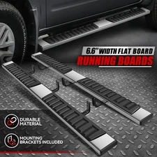 For 05-24 Nissan Frontier Crew Cab Truck 6" Running Boards Side Step Nerf Bar