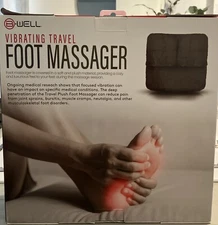 B Well Vibrating Travel Foot Massager