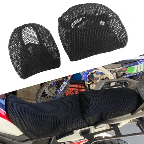 For Honda CRF1000L Africa Twin Motos Anti-Slip Mesh Fabric Breathable Seat Cover - Picture 6 of 9