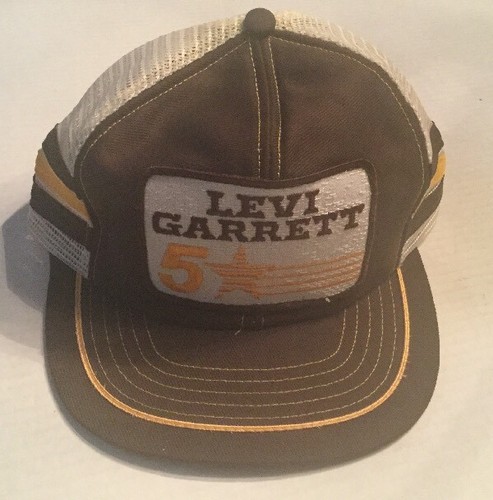 Vintage Levi Garrett Patch 5 Star Mesh 