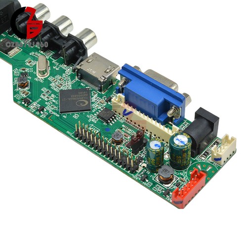 V29 Universal LCD TV Controller Board TV Motherboard VGA/AV/TV/USB - Picture 6 of 12