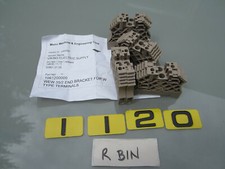 WEIDMULLER WEW 35/2 END BRACKET FOR W TYPE TERMINAL BLOCK  LOT OF 8