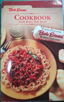 Bob Evans Farms Sausage Cookbook Family Recipes Advertisement 2003