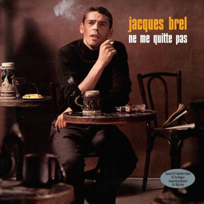 Jacques Brel   Ne Me Quitte Pas 2LP 12'' Clear Vinyl Record - NEW