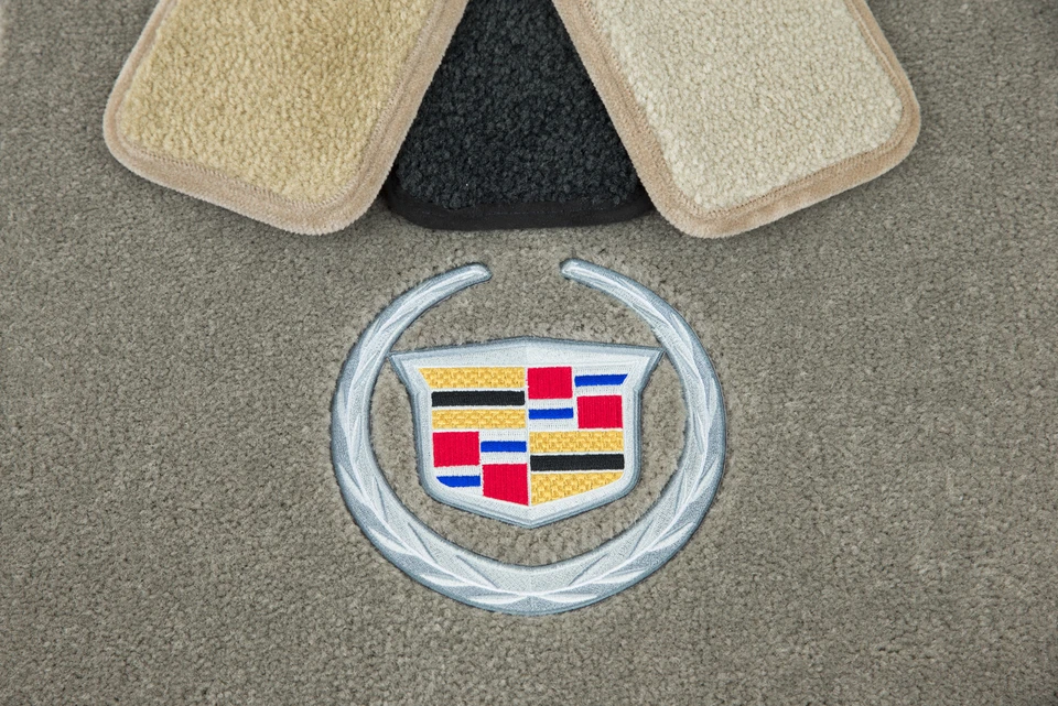 2002-2005 Cadillac Deville DTS DHS Grey Floor Mats Nice Premium 32oz Upgrade - Imagem 2 de 3