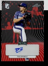 2023 Leaf Perfect Game A-A Rainbow Red Autograph #MA-TB1 Talan Bell 6/10