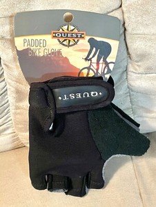 Quest Bike Gloves - Genuine Leather - Size S - New 