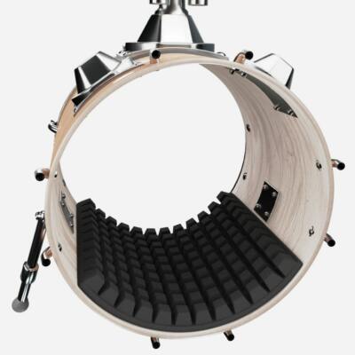 Drum Damper Muffling Pad, Bass Drum Muffle, Kick Drum Absorber, 20''x 24''x2.1''