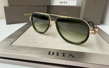 DITA VASTIK DTS441-A-03 White Gold Black Moss Gradient Sunglasses AUTHENTIC