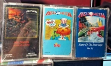 Helloween Walls of Jerico Keeper o the seven keys 2 I Want Out live Cassette lot
