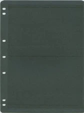 2 Strip Hagner type sheets lightly used x 100. Suit First Day Covers.