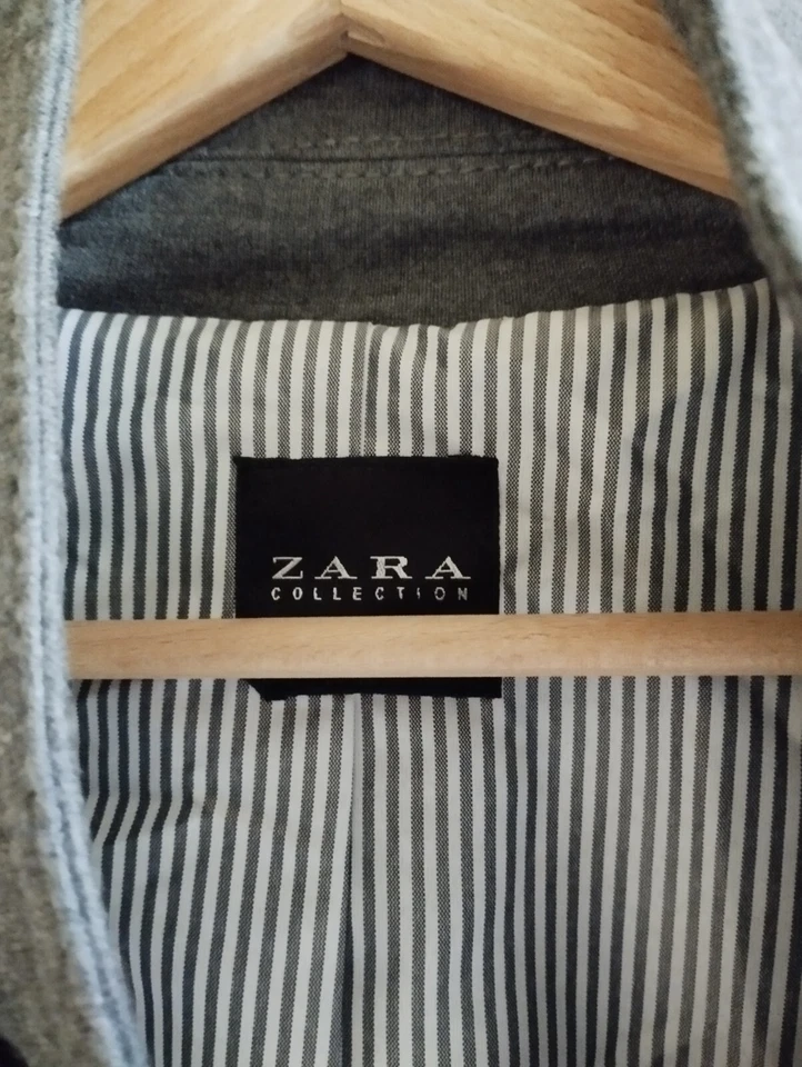 trench uomo Zara Taglia S - Immagine 2 di 3